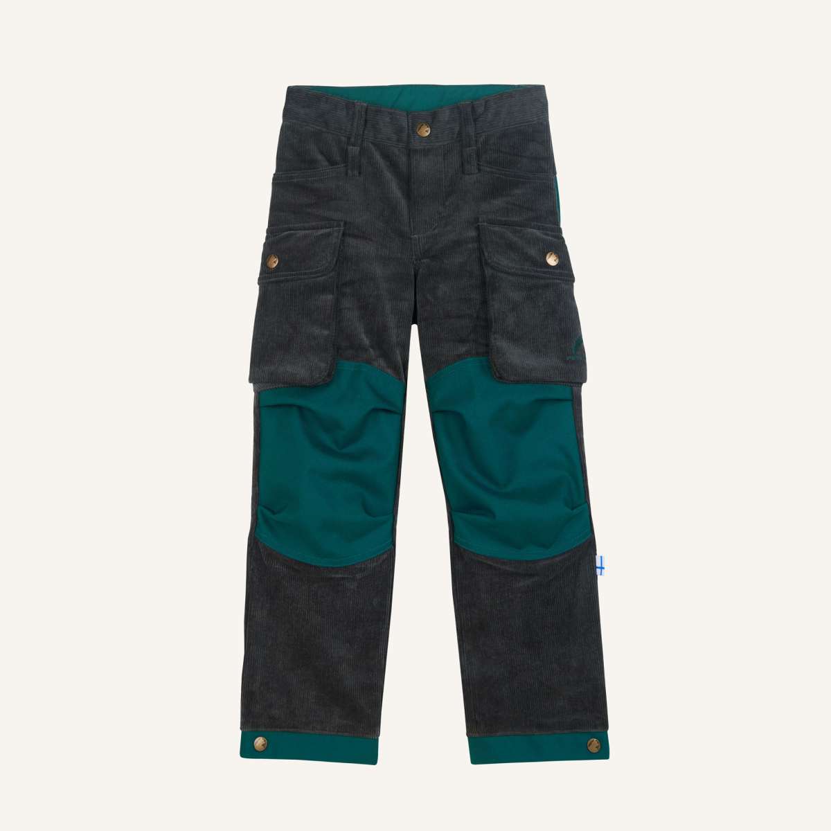 KOSKI – Kordhose mit aufgesetzen Taschen und Po- und Knieverstärkung