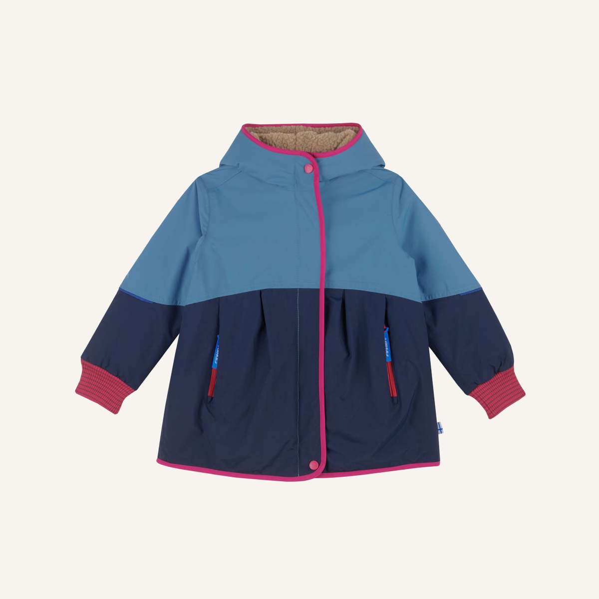 Mädchen Winterjacke mit Teddyfutter AINA MUKKA – finkid