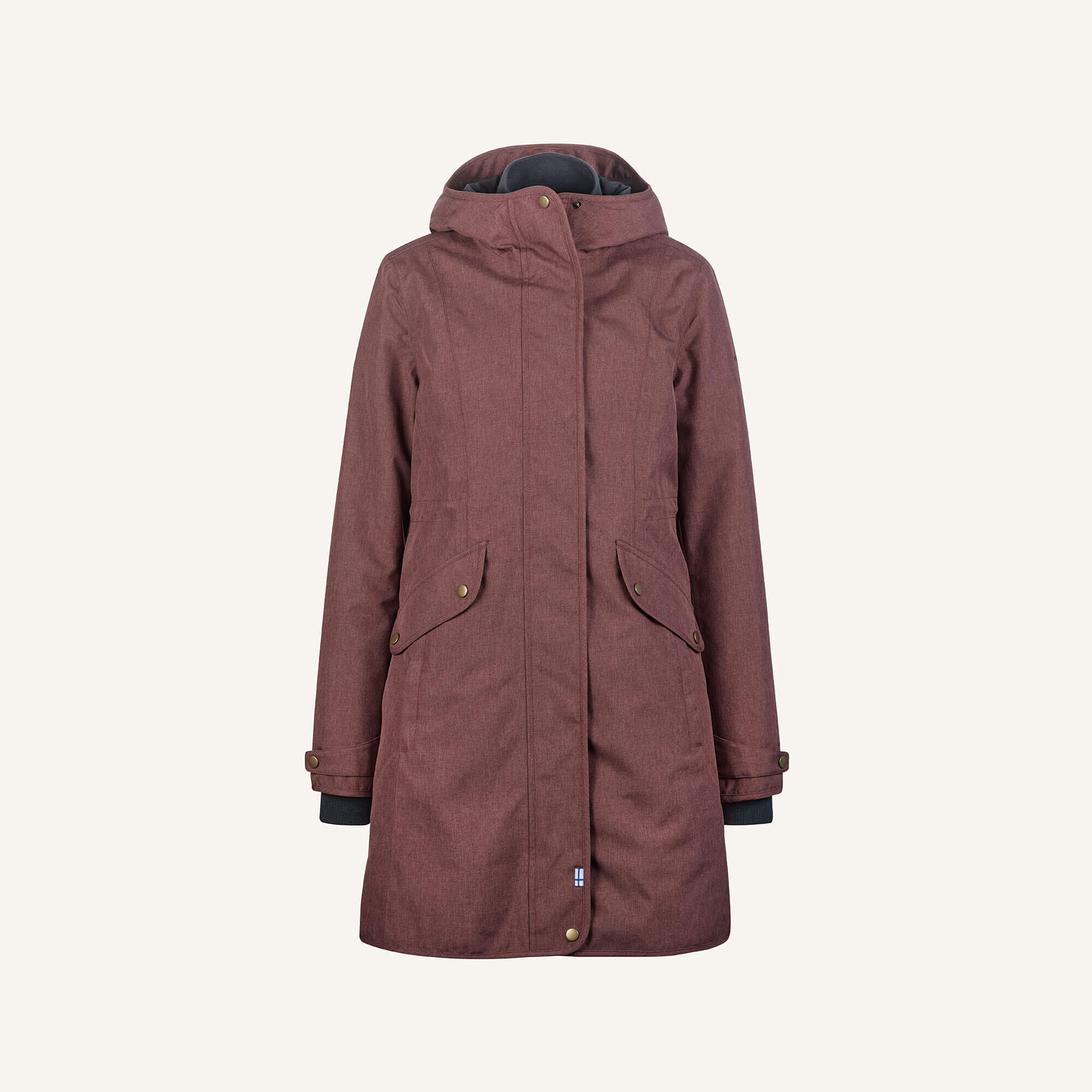 INARI – Zip in Außenjacke mit wattierter Zip in Innenjacke