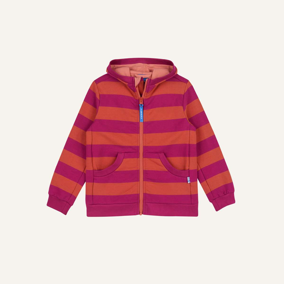 Sweatjacke Zip in Innenjacke LAIVA perfekt für kühle Tage| finkid®