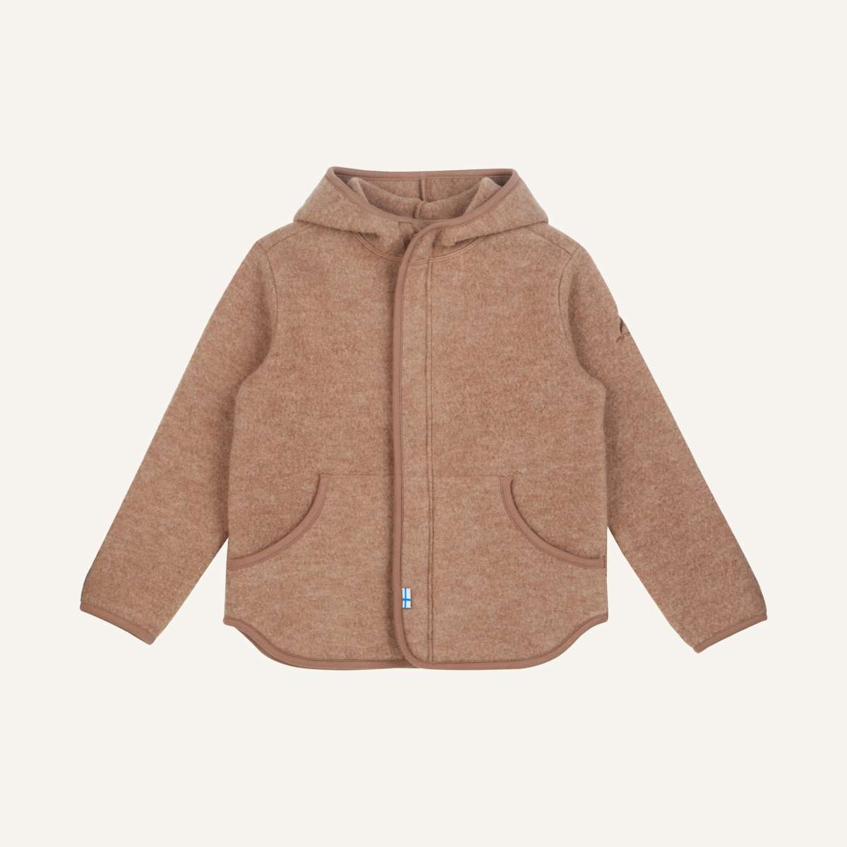 LUONTEVA – Wollfleecejacke - Zip in Innenjacke