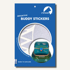 REFLECTIVE BUDDY STICKERS