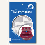 REFLECTIVE BUDDY STICKERS